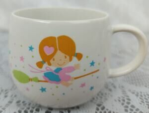 Sanrio Small People Mug Ceramic 2.5" Little Tea Cup Hello Kitty 1976 Vintage 70s